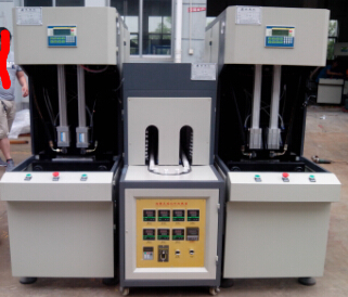 一拖二吹瓶機圖片,吹瓶機廠圖片,半自動吹瓶機圖片-中科商務網-臺州市德潤塑料機械